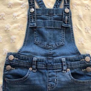 Girls jean overalls
